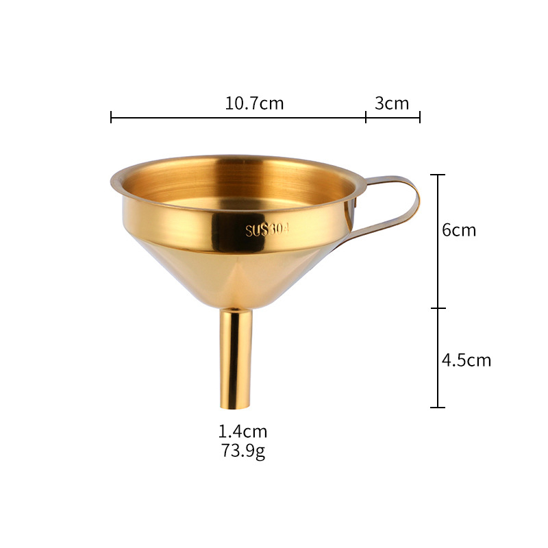 Pâlnie din oțel inoxidabil 304 pentru vin și lichide – dispenser de bucătărie multifuncțional