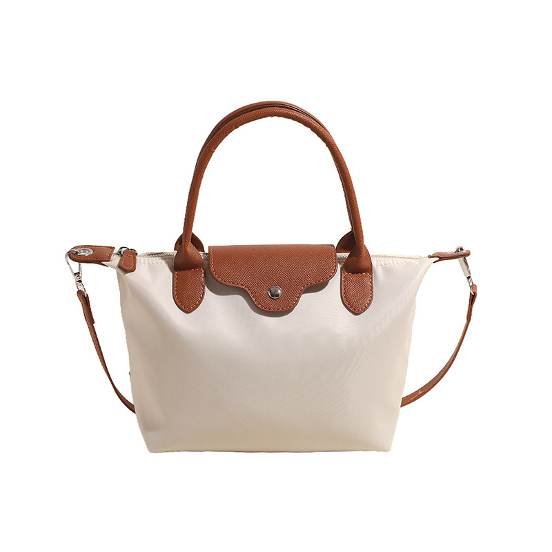 Ženska torbica u obliku dumplinga, ljetni model 2024, casual torba od najlona za rameno ili crossbody, srednja veličina