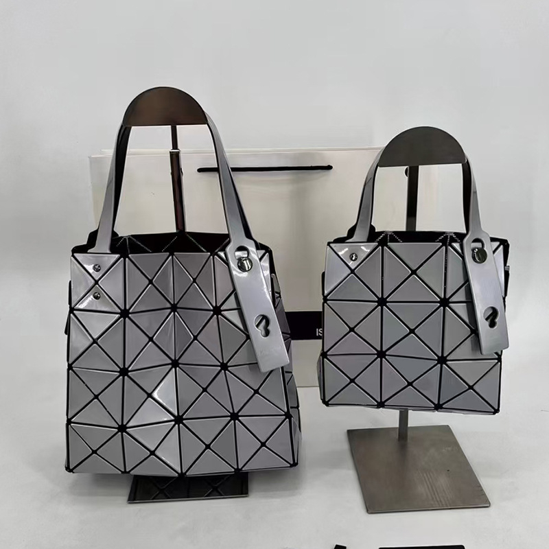 Mini dijamantno kvadratna torbica s geometrijskim rombom – PVC, ženska torba za nošenje preko ramena