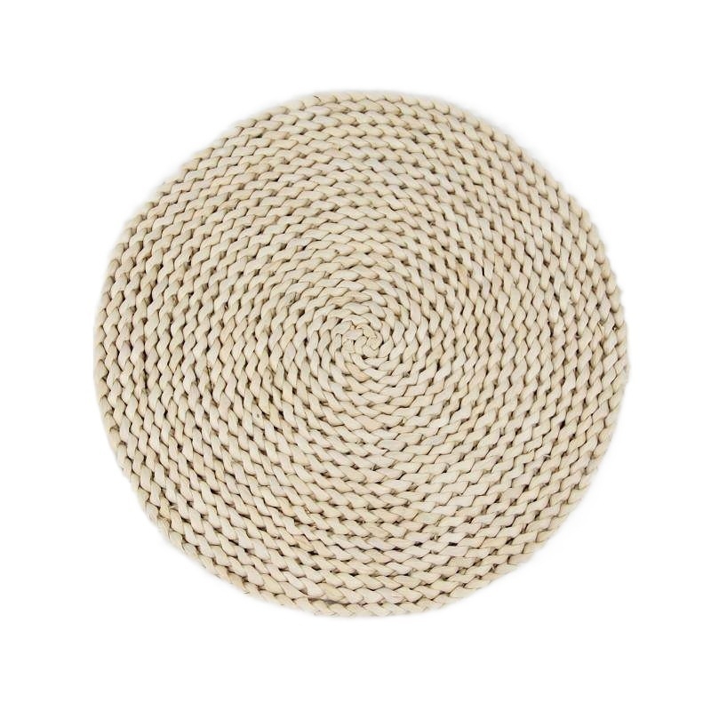 Covoraș Japonez pentru ceai și masă, din înveliș natural de porumb, țesut manual, izolat termic și rezistent la căldură, potrivit ca suport pentru oală, farfurie și ceașcă