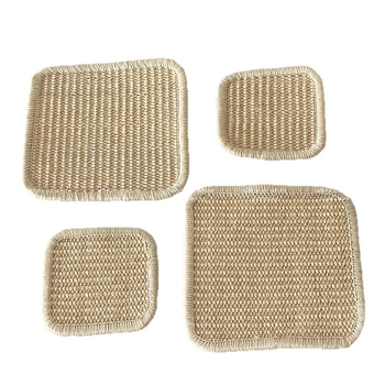 Covoraș termic din sisal natural, stil japonez pentru bucătărie, pentru oale, boluri și căni