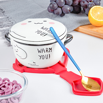 Covoraș multifuncțional din silicon alimentar pentru izolare termică și protecție la arse, pentru oale, vesela și boluri, rezistent la temperaturi înalte