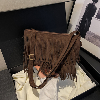 Boemska torba s resama, crossbody torba za žene, mala torbica za telefon, etno retro stil