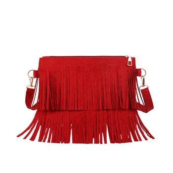Boemska torba s resama, crossbody torba za žene, mala torbica za telefon, etno retro stil
