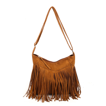 Ženska torbica u denimu, ljetna crossbody torba, boemski vintage s resicama