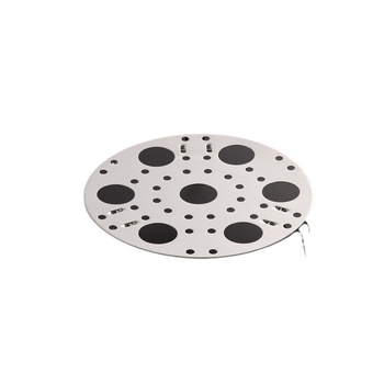Raft pliabil din oțel inoxidabil pentru aburi – grătar circular multifuncțional pentru bucătărie