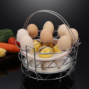Raft de aburi din oțel inoxidabil 304, cu mânere variabile, pentru legume, carne și ouă