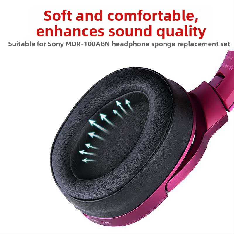 Náhradné ušné vankúšiky a penyové návlečky pre slúchadlá Sony MDR-100ABN WH-H900N