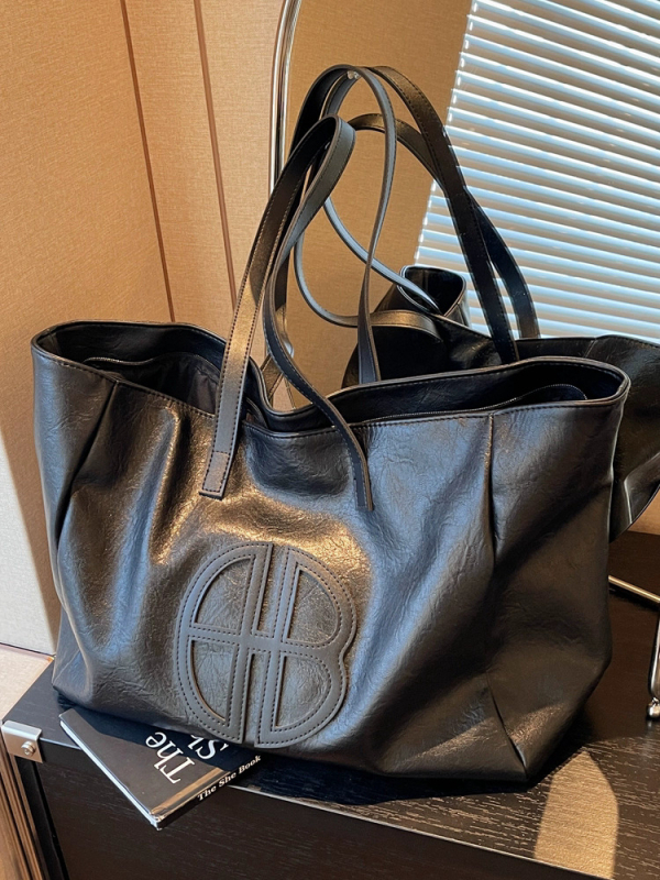 Ženska torba preko ramena Tote, velik kapacitet, vrhunski dojam, jesensko-zimski novi dizajn, korejski stil mode za svakodnevnu upotrebu i studentice