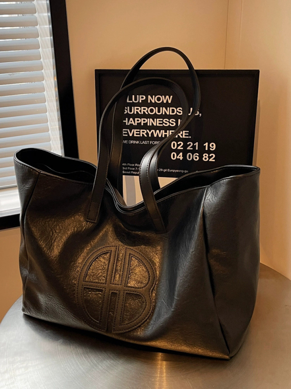 Ženska torba preko ramena Tote, velik kapacitet, vrhunski dojam, jesensko-zimski novi dizajn, korejski stil mode za svakodnevnu upotrebu i studentice