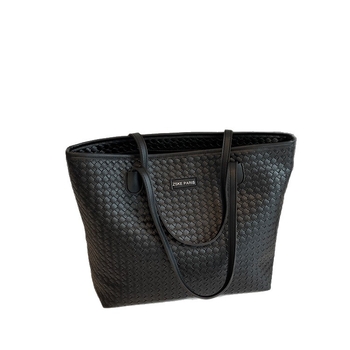 Ženska tote torba od PU kože, velika zapremina, torba u obliku kante, zatvarač na zip, mekana, gradski minimalistički stil, dvije naramenice, podstava od poliestera i pamuka, za svakodnevnu upotrebu (ljeto 2025)