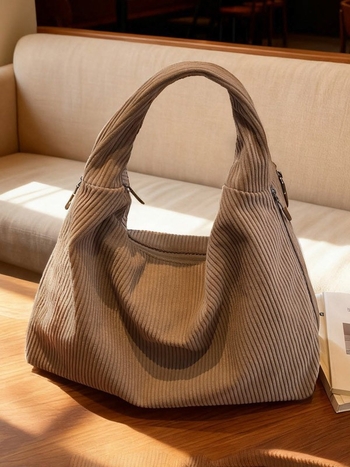 Ženska torba preko ramena velikog kapaciteta, minimalistički dizajn 2026, dumpling stil, casual torba