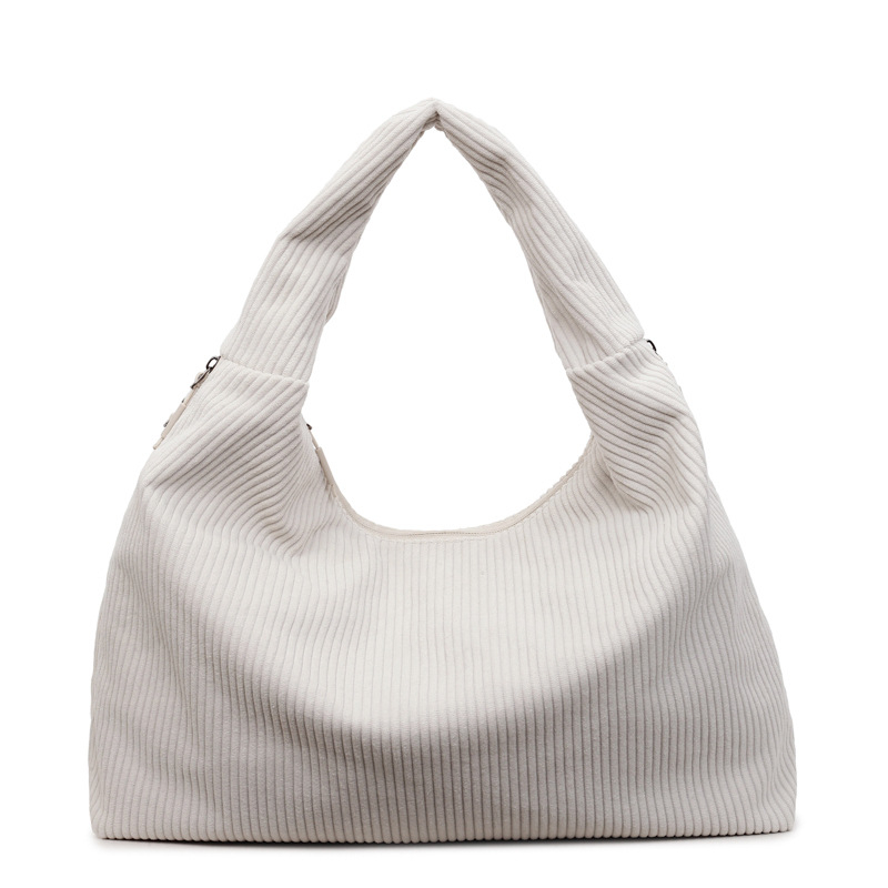 Ženska torba preko ramena velikog kapaciteta, minimalistički dizajn 2026, dumpling stil, casual torba
