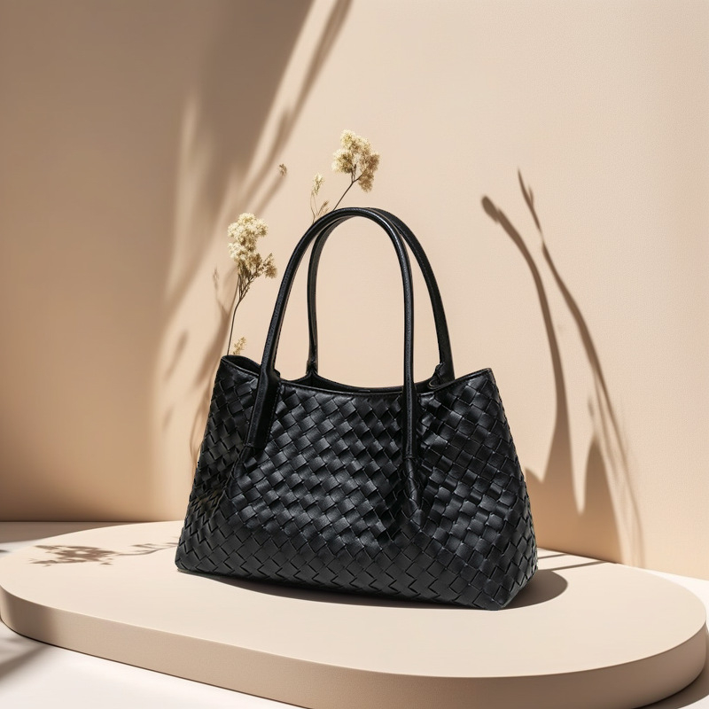 Nova nišna ženska torba, ručno pletena, vintage casual stil, svestrana torba za majku i kćer, s crossbody remenom