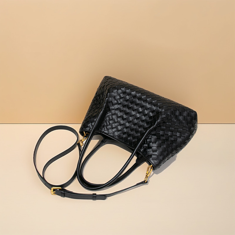Nova nišna ženska torba, ručno pletena, vintage casual stil, svestrana torba za majku i kćer, s crossbody remenom