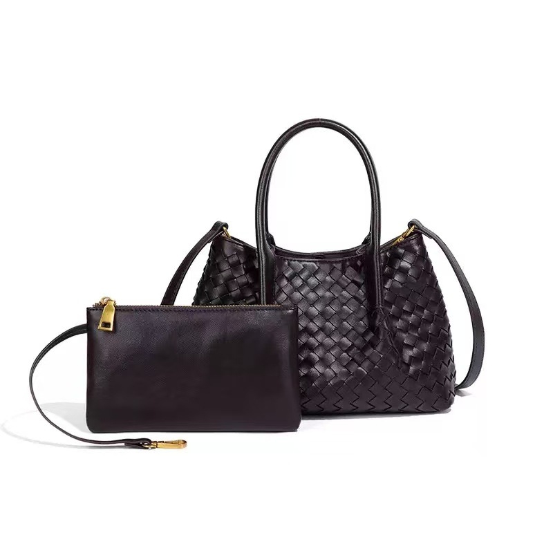 Nova nišna ženska torba, ručno pletena, vintage casual stil, svestrana torba za majku i kćer, s crossbody remenom