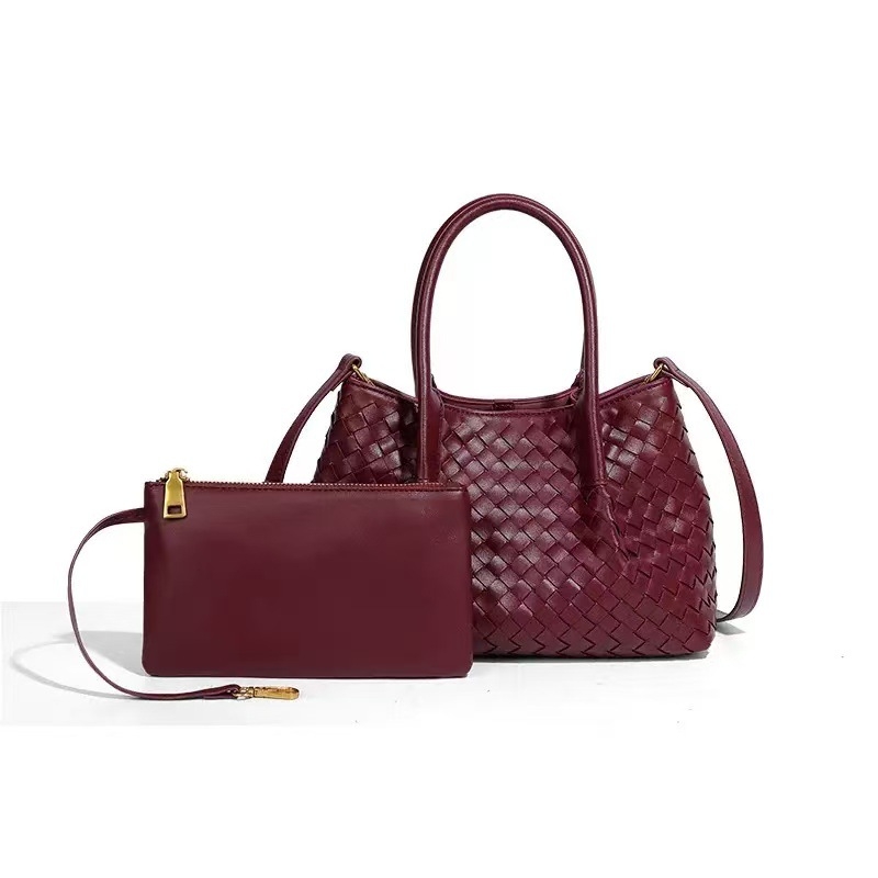 Nova nišna ženska torba, ručno pletena, vintage casual stil, svestrana torba za majku i kćer, s crossbody remenom