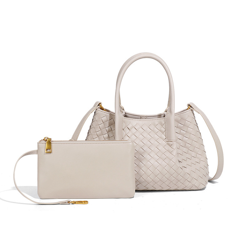 Nova nišna ženska torba, ručno pletena, vintage casual stil, svestrana torba za majku i kćer, s crossbody remenom
