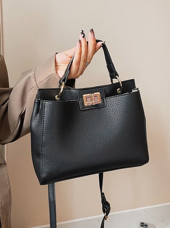 Ženska torbica s retro šarmom, crossbody torba, elegantan minimalistički dizajn i velika zapremina - novi model 2024
