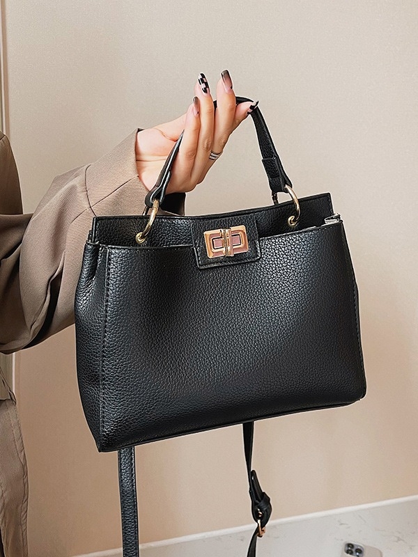 Ženska torbica s retro šarmom, crossbody torba, elegantan minimalistički dizajn i velika zapremina - novi model 2024