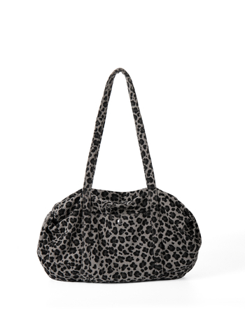 Tote torba velike kapacitete, korejskog stila za žene, leopard uzorak, retro, svestrana za nošenje u ruci i preko ramena