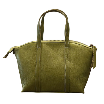 Mini torbica s oblikom školjke od prave kože, ženska torba preko ramena, crossbody, prvi sloj goveđe kože, biljna patinirana koža, korejskog stila umjetnički dizajn, mala i mekana