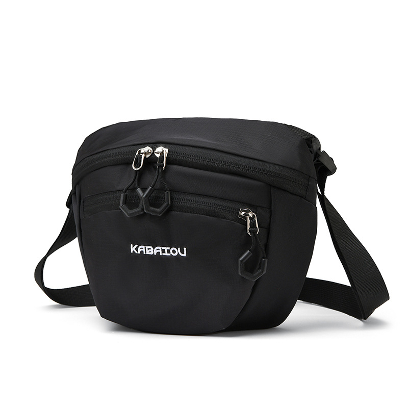Ženska nylon crossbody torba, lagana i svakodnevna preko ramena, ovalnog oblika sa školjkastim dizajnom, vrhunske kvalitete, velika kapaciteta za svakodnevnu upotrebu i putovanja.