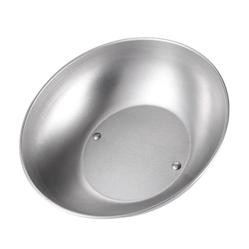 Capac pentru grătar din oțel inoxidabil, 9 inch, arc circular, teppanyaki, protecție împotriva arsurilor, gătit în aer liber.
