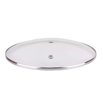 Capac din sticlă temperată cu mâner din plastic pentru tigaie, wok și oală