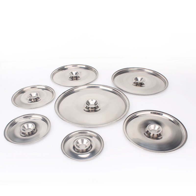 Capac din oțel inoxidabil nemagnetic, cilindric, 10 cm, capac universal multifuncțional