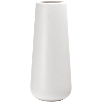 Vază ceramică cu glazură în model de fulg de zăpadă, sfoară din cânepă, decor nordic minimalist pentru flori uscate