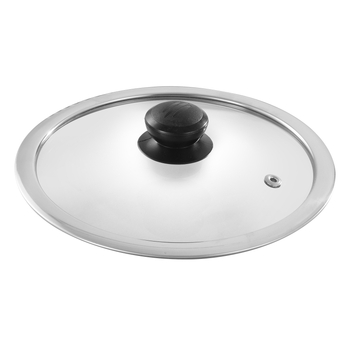 Capac din sticlă temperată, în formă de T, rezistent la temperaturi înalte, universal pentru oale de supă, Yukihira tigăi, tigăi antiaderente și tigăi pentru prăjit