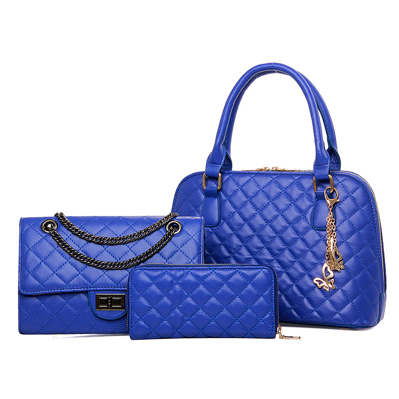 Ženski set od 3 torbi: majka-kći, torbe za rameno i crossbody, mala kvadratna PU torba, lagani luksuz