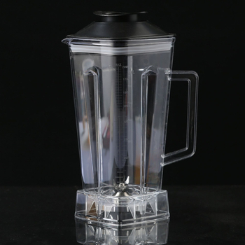 Set de cupe pentru blender de 2 litri, pentru uz comercial, cu cupă mare pentru lapte de soia, cupă pentru storcător și cupă din plastic pentru procesorul de alimente
