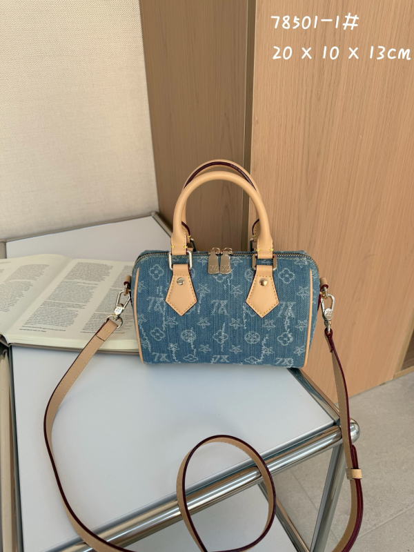 Ženska denim messenger torba, s lančanim remenom za jedno rame, crossbody torba, kozmetička torba