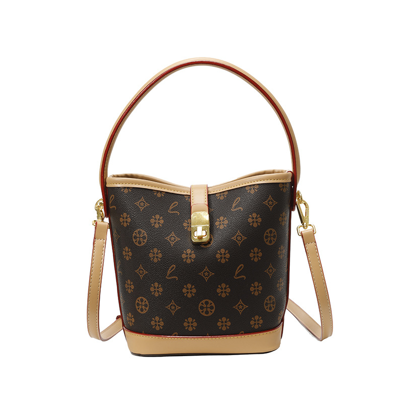 Printana torba tipa kofa, model 2025, retro luksuz, velika kapaciteta, crossbody/torba preko ramena