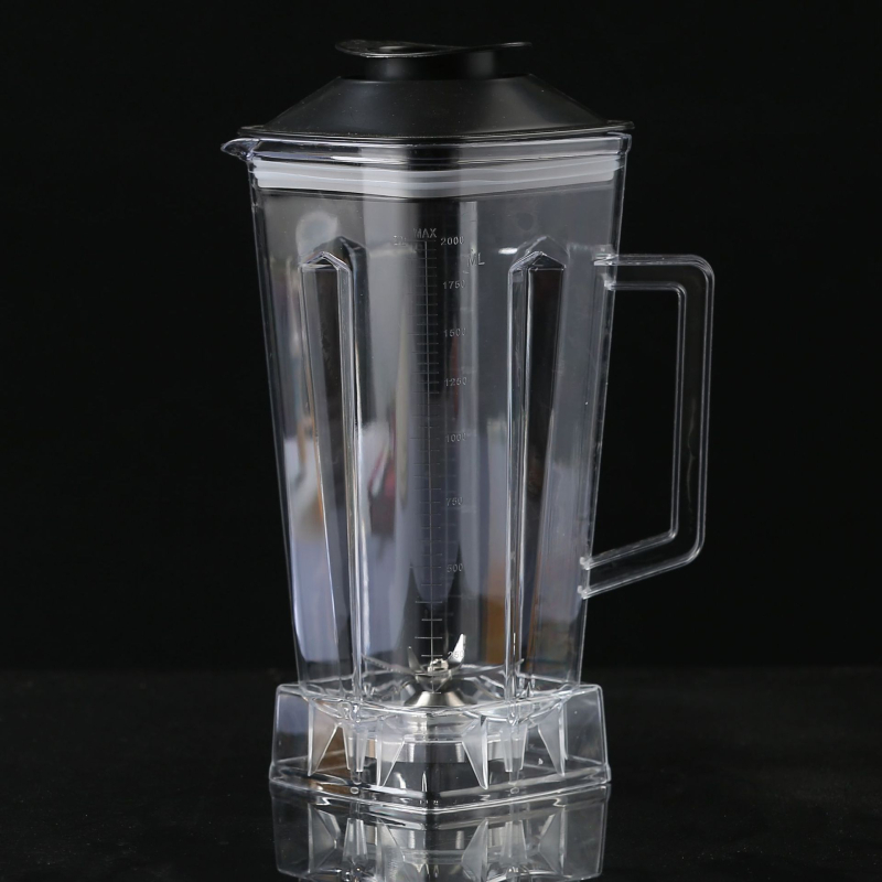 Set de cupe de 2 L pentru aparat comercial de lapte de soia, cupe mari pentru blender, juicer, din plastic