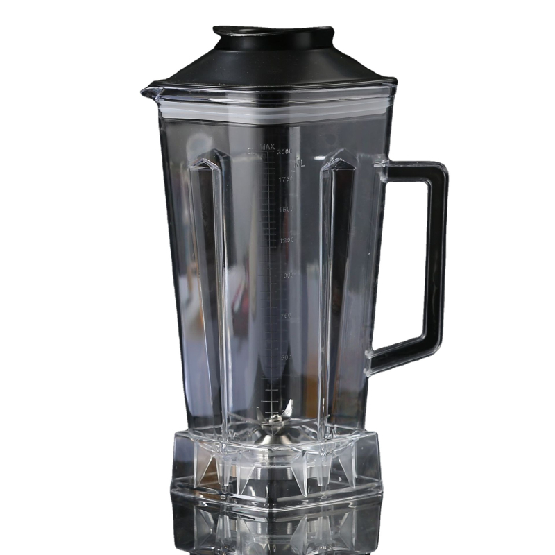 Set de cupe de 2 L pentru aparat comercial de lapte de soia, cupe mari pentru blender, juicer, din plastic