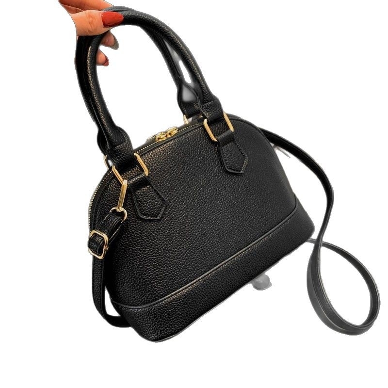Ženska torba u korejskom stilu s dizajnom školjke, PU koža, za rame ili crossbody, svakodnevna moda