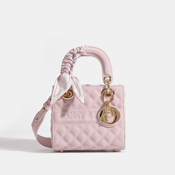 Ženska torba od prave kože s dijamantnim šavom u stilu Diane, 2025 novi model, poklon za rođendan najboljoj prijateljici i djevojici, crossbody torba
