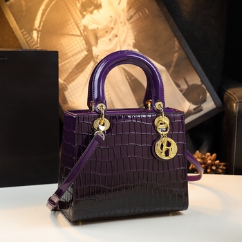 Ženska torba s uzorkom krokodila, 2023 novi stil Daffy Bag, PU koža, crossbody torba, luksuzna marka