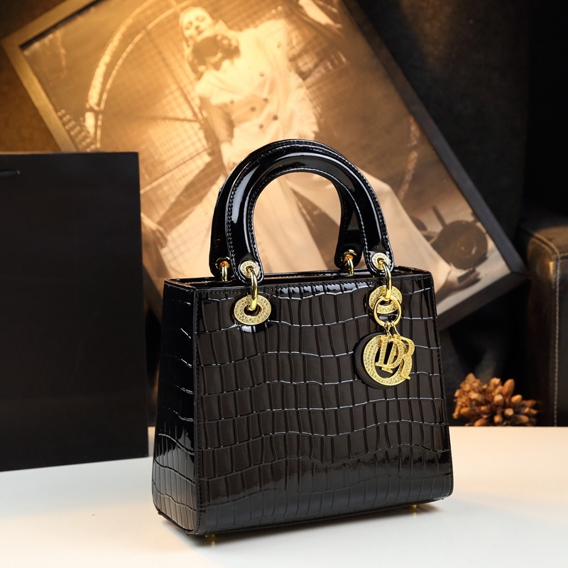 Ženska torba s uzorkom krokodila, 2023 novi stil Daffy Bag, PU koža, crossbody torba, luksuzna marka