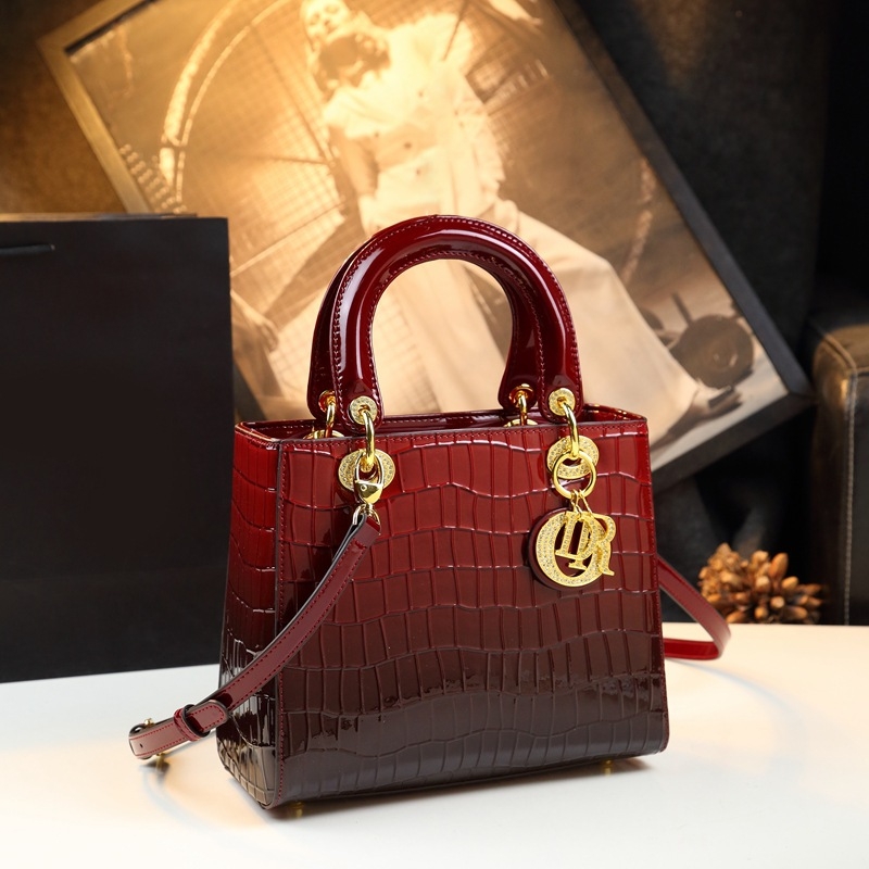 Ženska torba s uzorkom krokodila, 2023 novi stil Daffy Bag, PU koža, crossbody torba, luksuzna marka