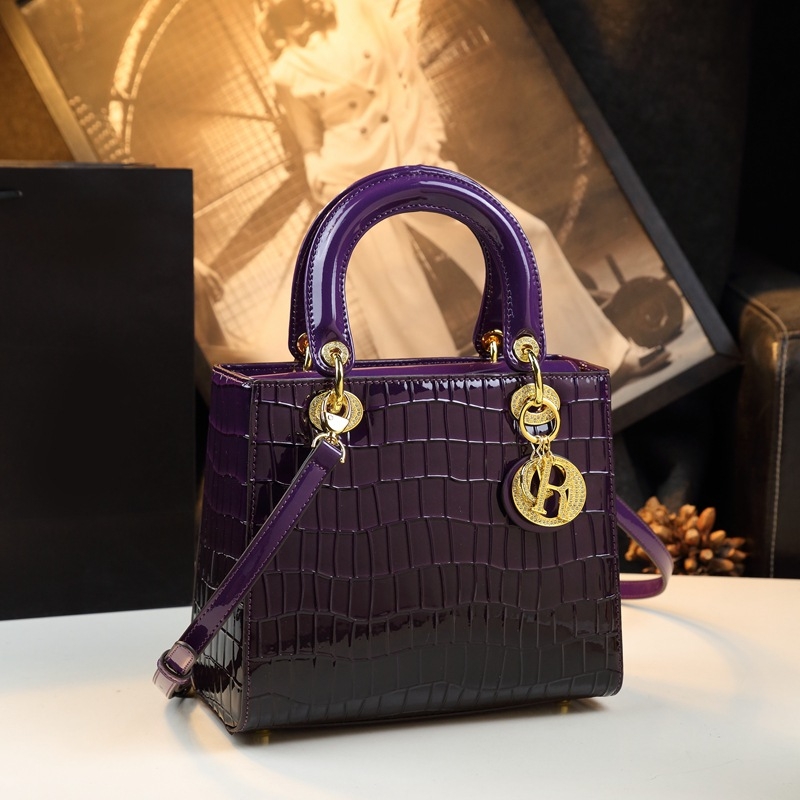 Ženska torba s uzorkom krokodila, 2023 novi stil Daffy Bag, PU koža, crossbody torba, luksuzna marka