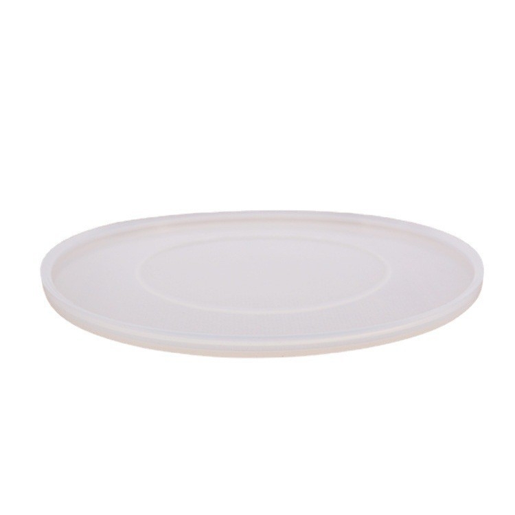 Capac de oală din silicon, de calitate alimentară, îngroșat, transparent, mare dimensiune, anti-deversare și anti-stropire, compatibil cu cuptorul cu microunde