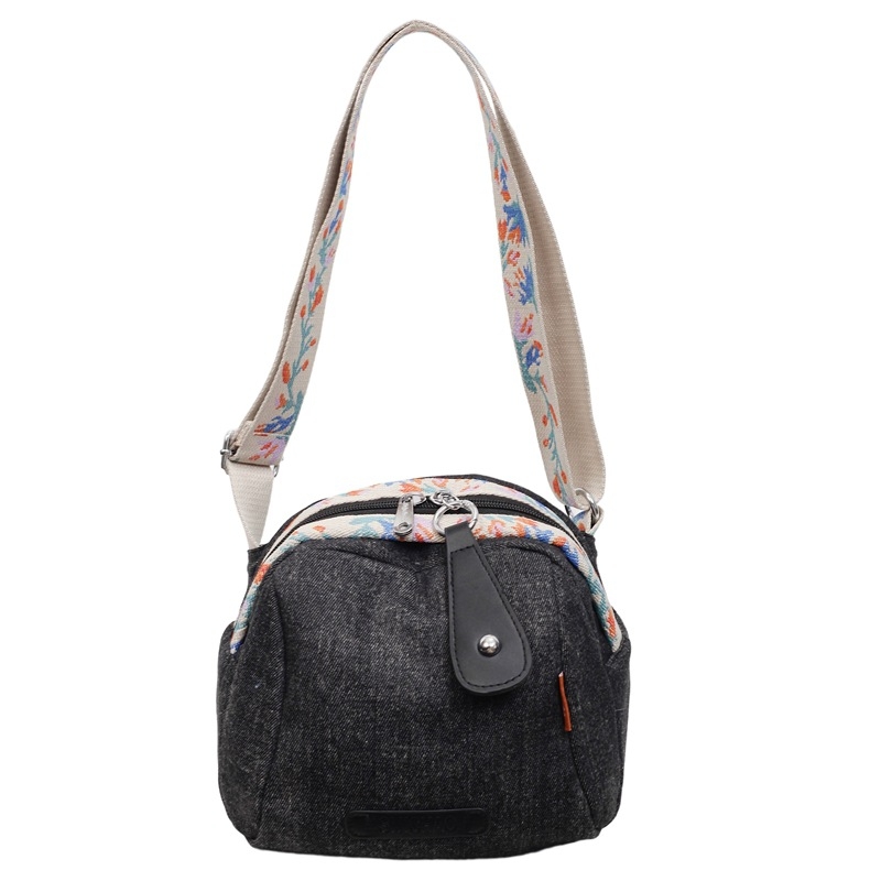 Ženska crossbody torba od denima s oblikom školjke, 2026 novi model, velika kapaciteta, za svakodnevnu uporabu