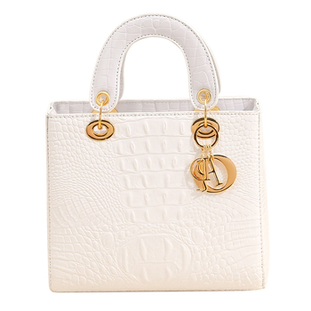 Ženska torbica s uzorkom krokodila, Daffy torba, univerzalna torba za rame i crossbody stil