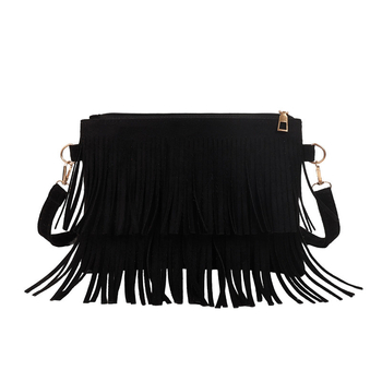 2025 ljetna boemska torbica s resama, etno retro stil, crossbody torba za žene s pretincem za telefon