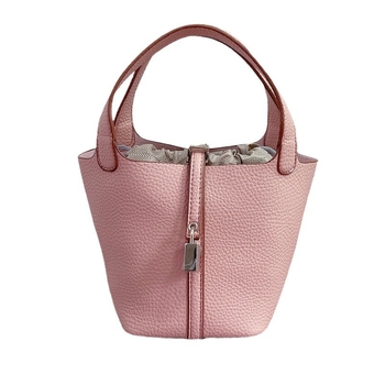 K-stil bucket torbica s lychee teksturom za žena, mini crossbody, model 2025, modnog visokog razreda