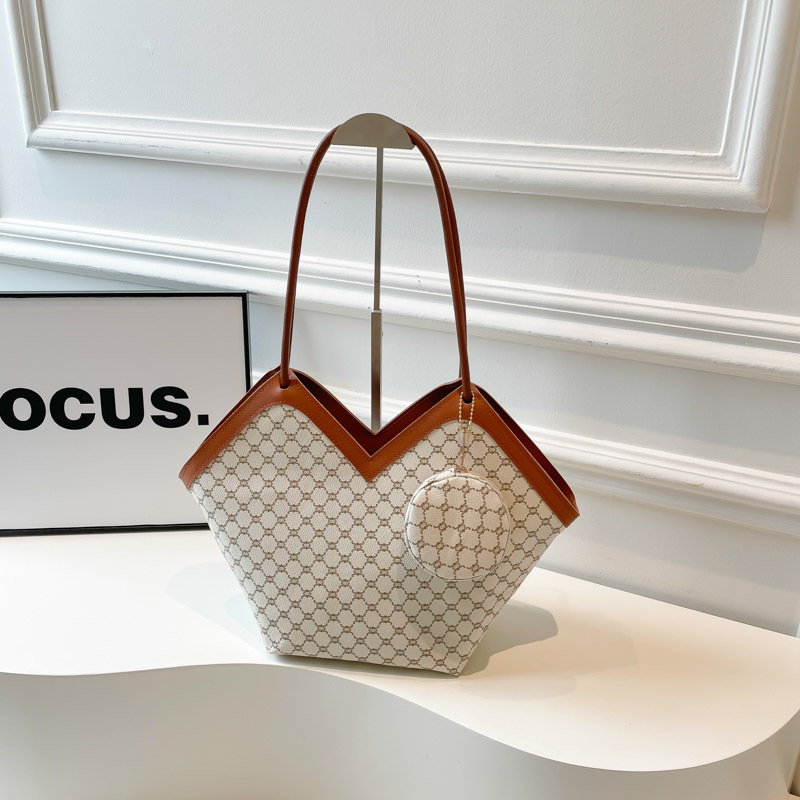 Ženska torba na rame s velikim kapacitetom u stilu kante, nova verzija 2025, svakodnevna urbana torba